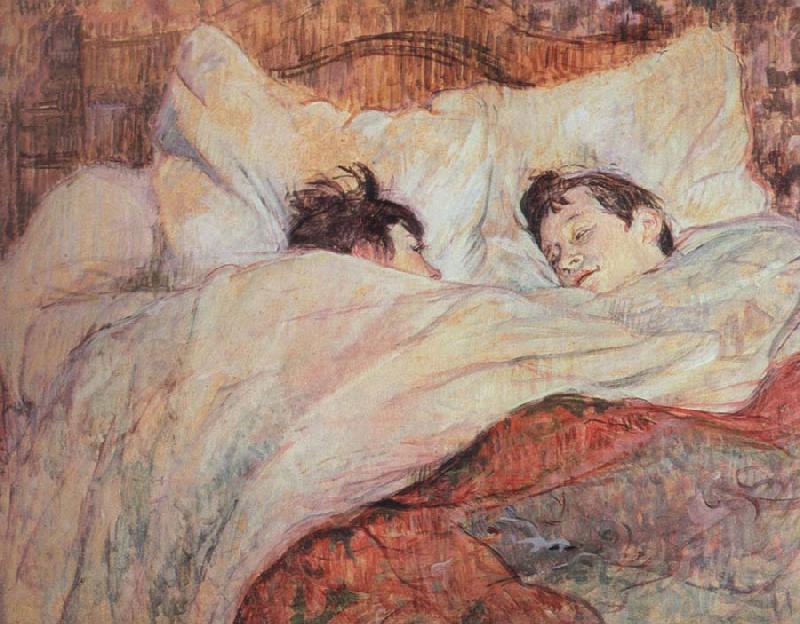 Henri de toulouse-lautrec the bed Spain oil painting art